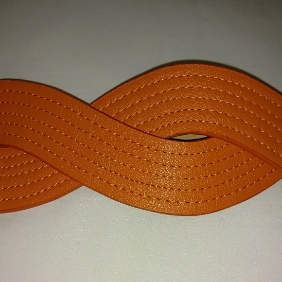 VTG Tangerine Swirls Stretch Belt - Picture 3 of 4